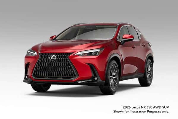 New 2026 Lexus NX 350 AWD SUV