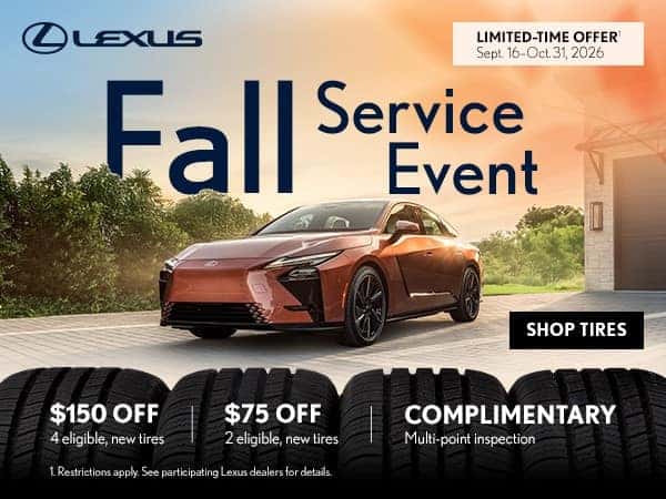 Lexus tire event