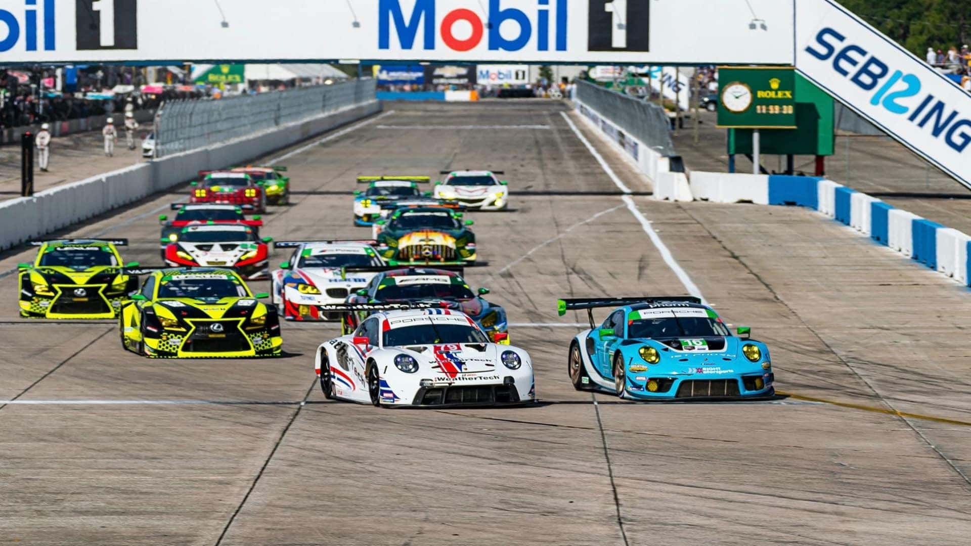 Porsche Customer Teams Win The Gt Classes At Sebring Porsche Conshohocken
