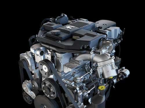 2023 RAM 2500 close up view of engine