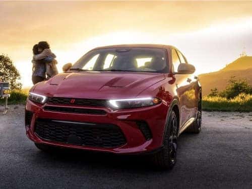 2024 Dodge Hornet exterior view at sunset