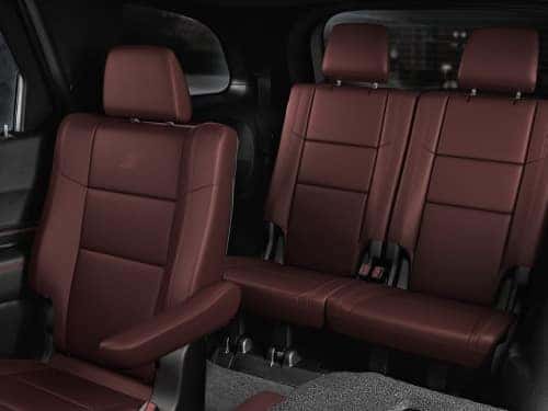 2024 Dodge Durango interior view of back seats
