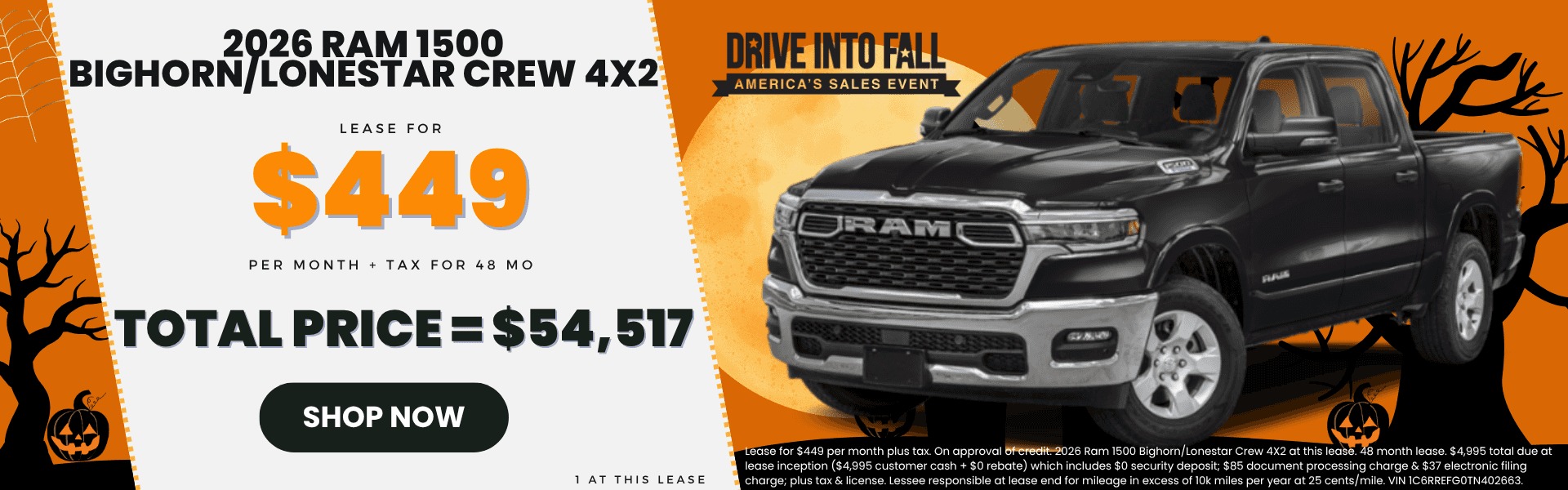 2026 Ram 1500 Promotion