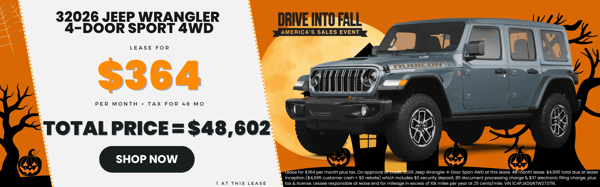 2026 Jeep Wrangler Promotion