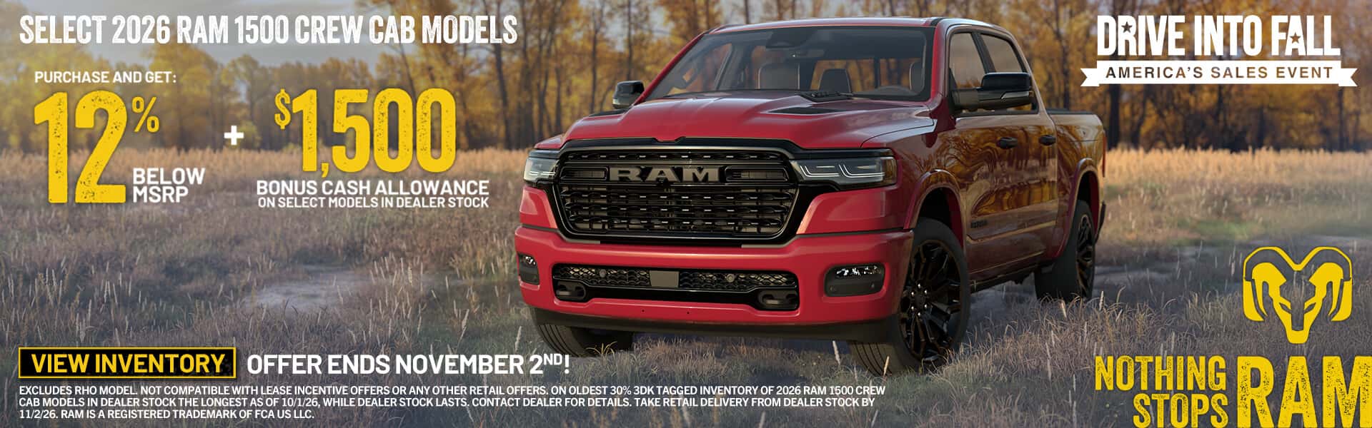 select 2026 ram 1500 crew cab models