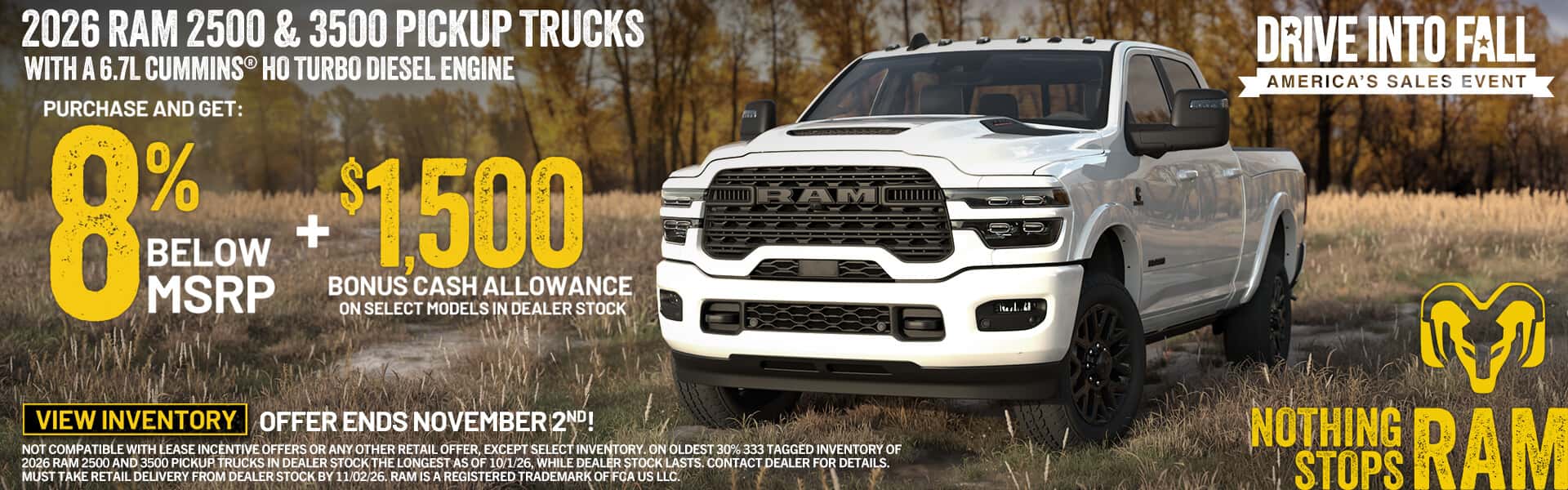 2026 ram 2500&3500 pickup trucks