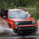 Red Jeep Renegade