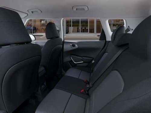 2025 Kia Soul view of back seats
