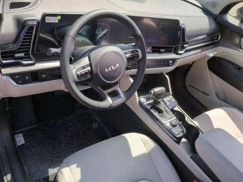 2025 Kia Sportage front seating area