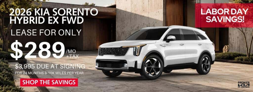 New 2026 Kia Sorento Hybrid EX