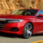 2022 Honda Accord driving on highway