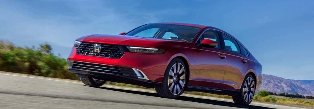 red honda accord