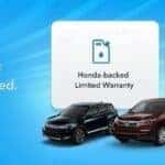 Honda Certified Pre-Owned Program Logo with Vehicles