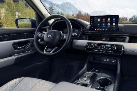 2023 Honda Pilot Dashboard with Infotainment Touchscreen Display