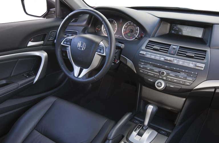 2011 Honda Accord steering wheel and dashboard