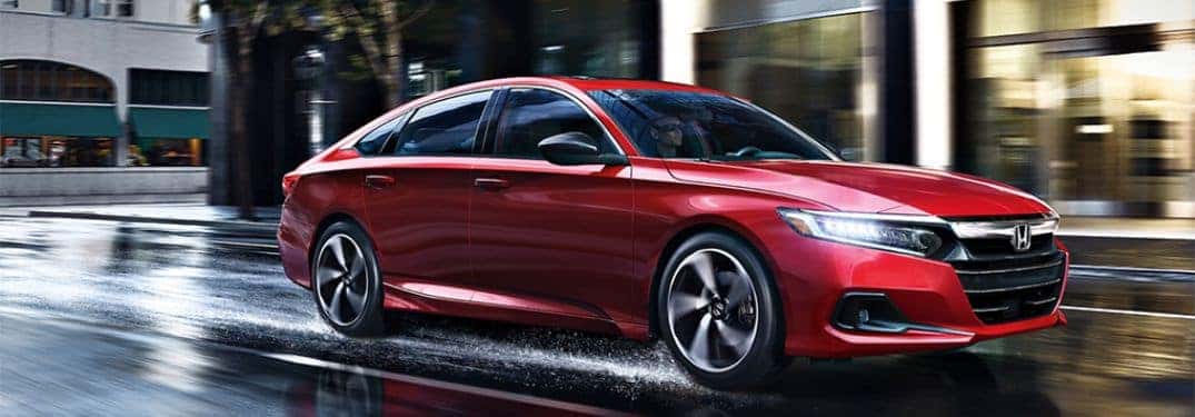 2022 Honda Accord in performance red