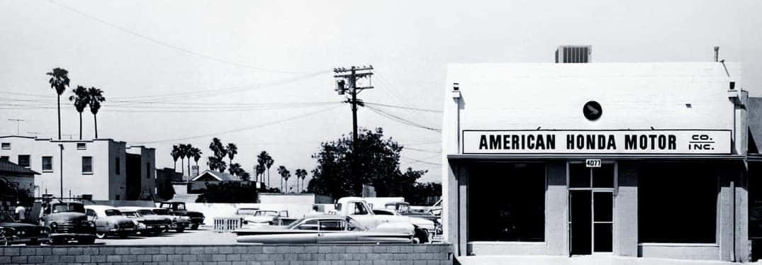 American Honda Motor in LA - 1959