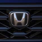 honda logo on grille