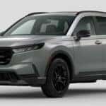 white honda cr-v hybrid