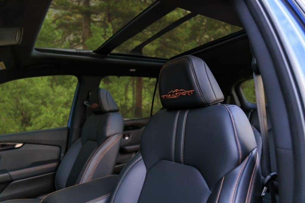 Honda Pilot TrailSport Front Interior Driver's Seat Close-Up