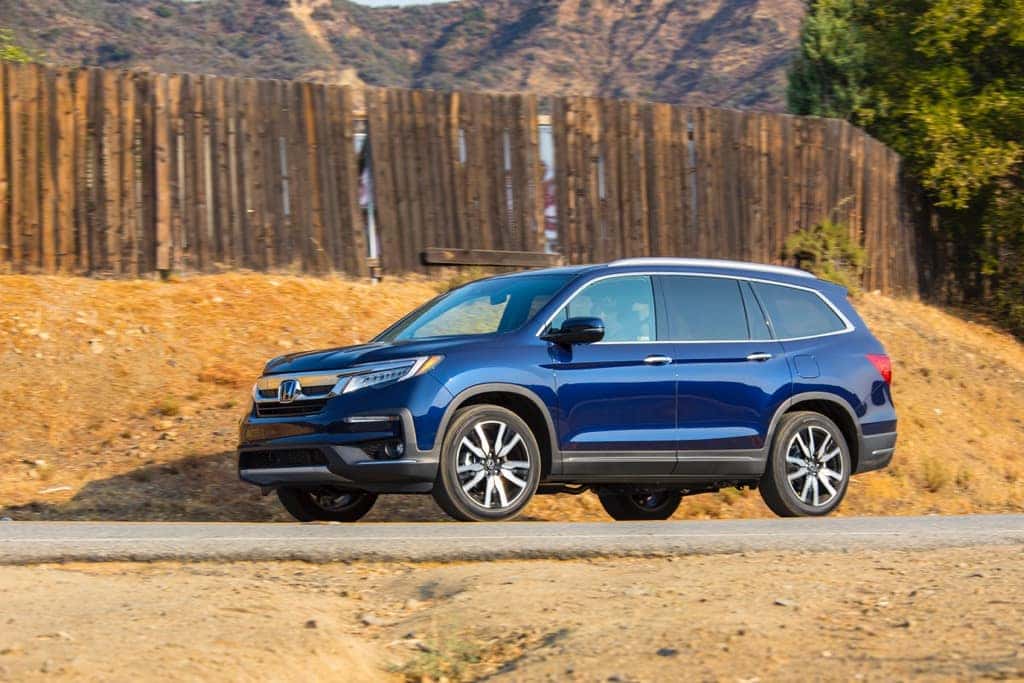 2021 Honda Pilot Elite blue countryside