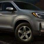 2023 Honda Ridgeline at night