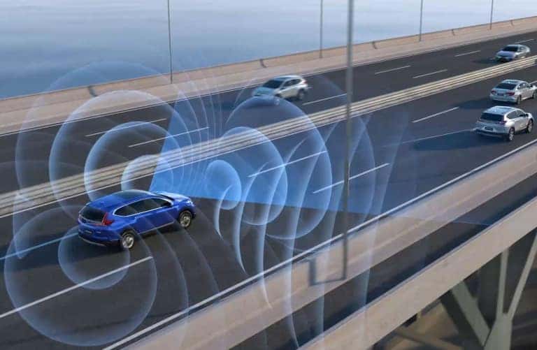 Honda Sensing Demonstration on Road