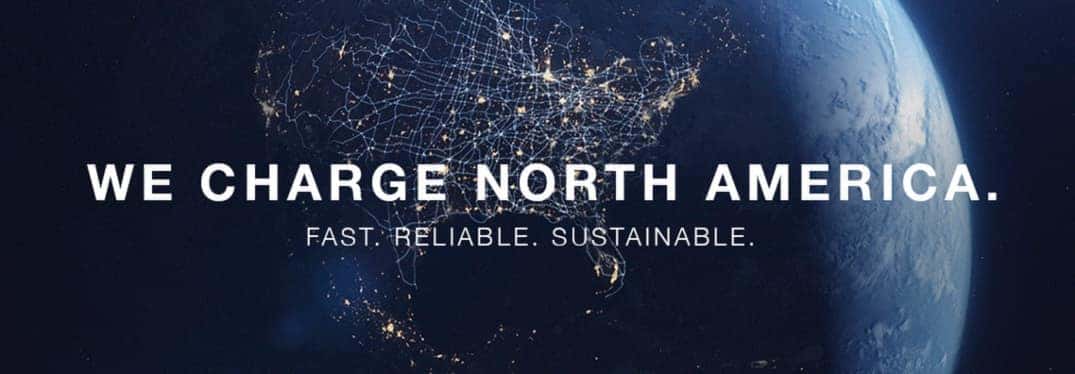 Charging North America Graphic