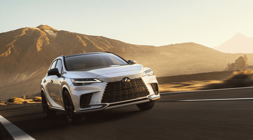 The Brilliant 2023 Lexus RX Colors Rallye Lexus