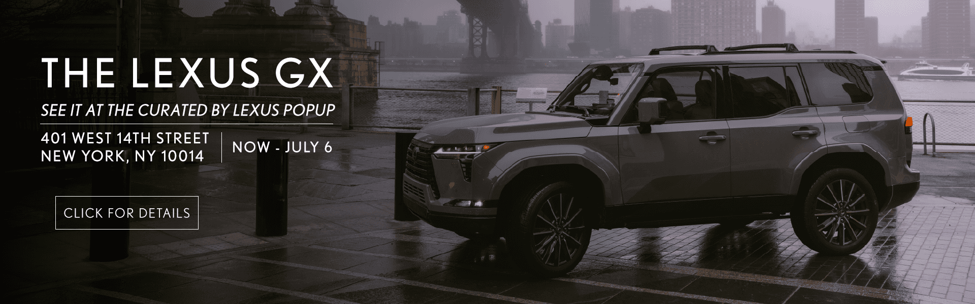 Lexus GX NYC
