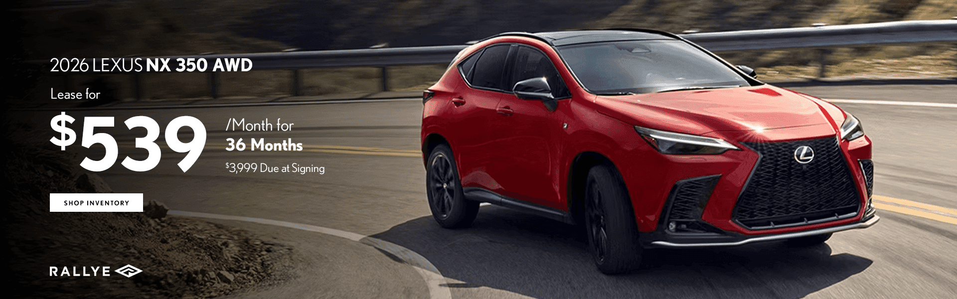 2026 Lexus NX 350 AWD