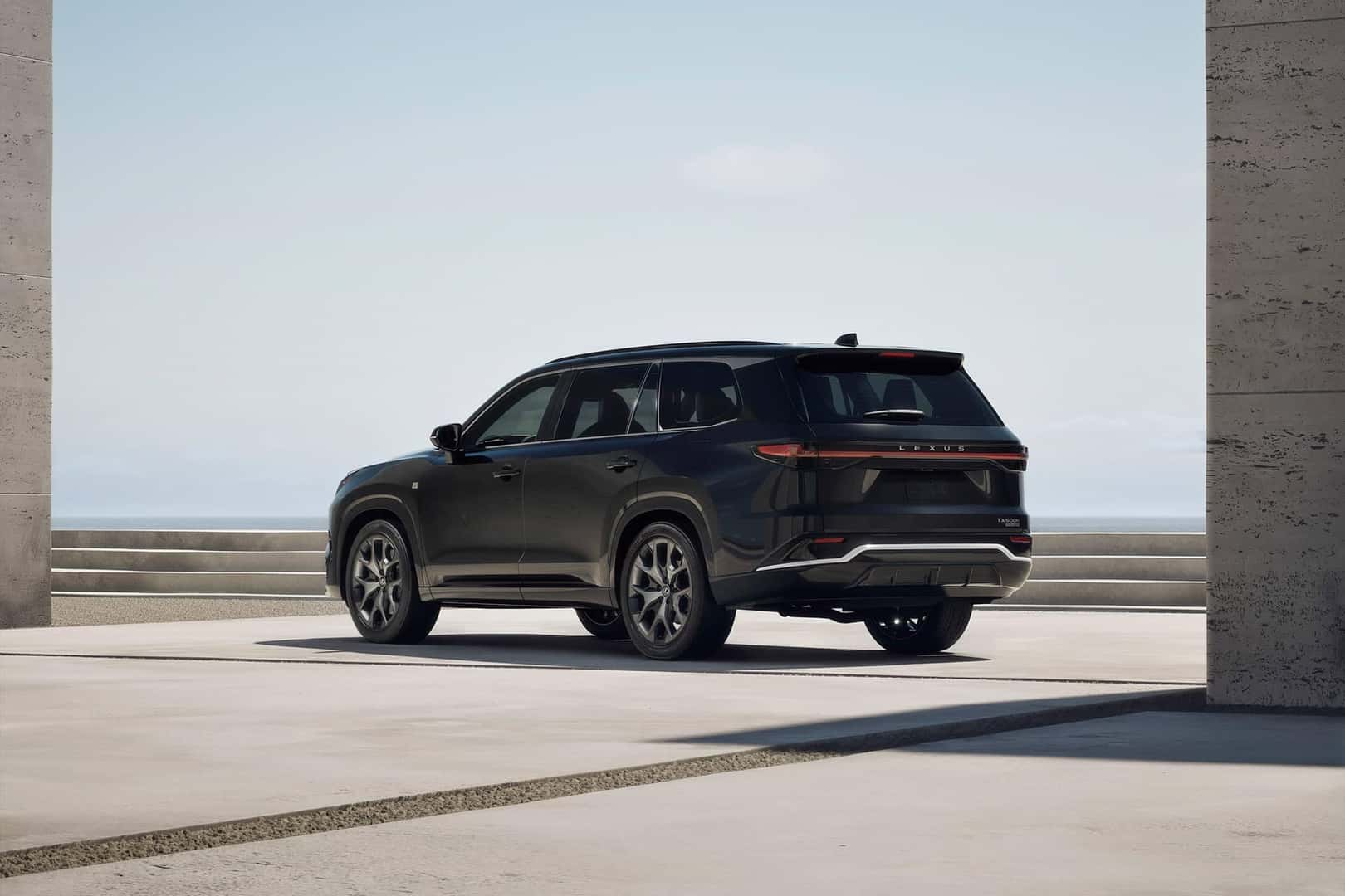 lexus tx parked