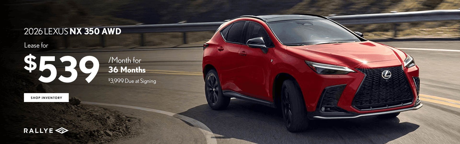 2026 Lexus NX 350 AWD