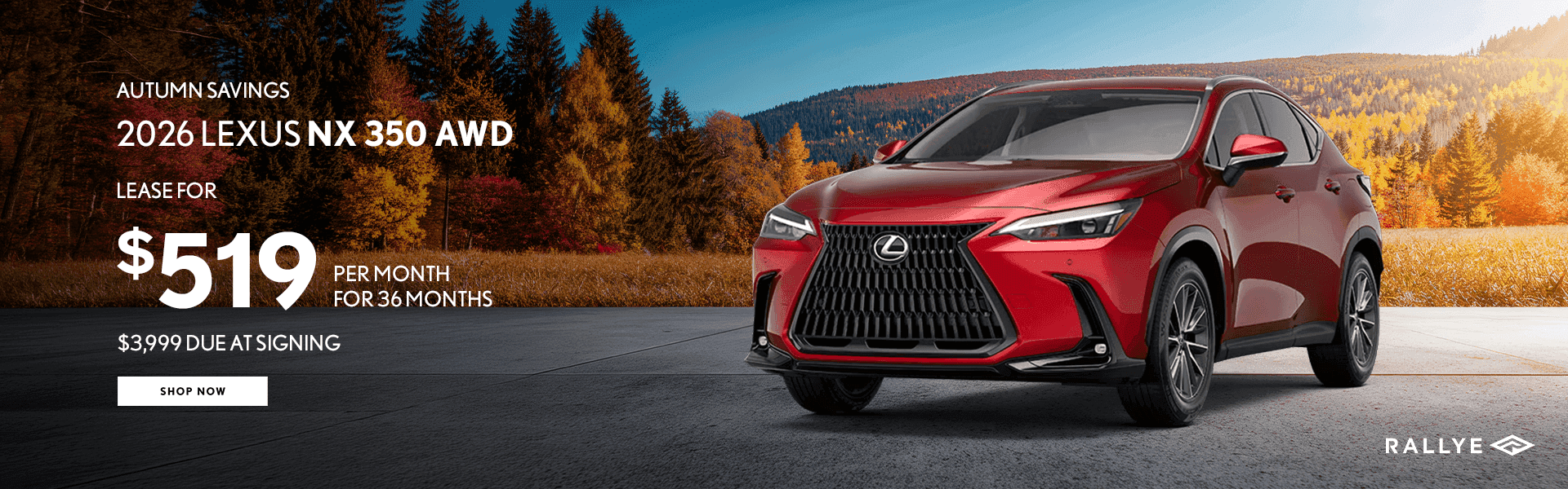 2026 Lexus NX 350 AWD