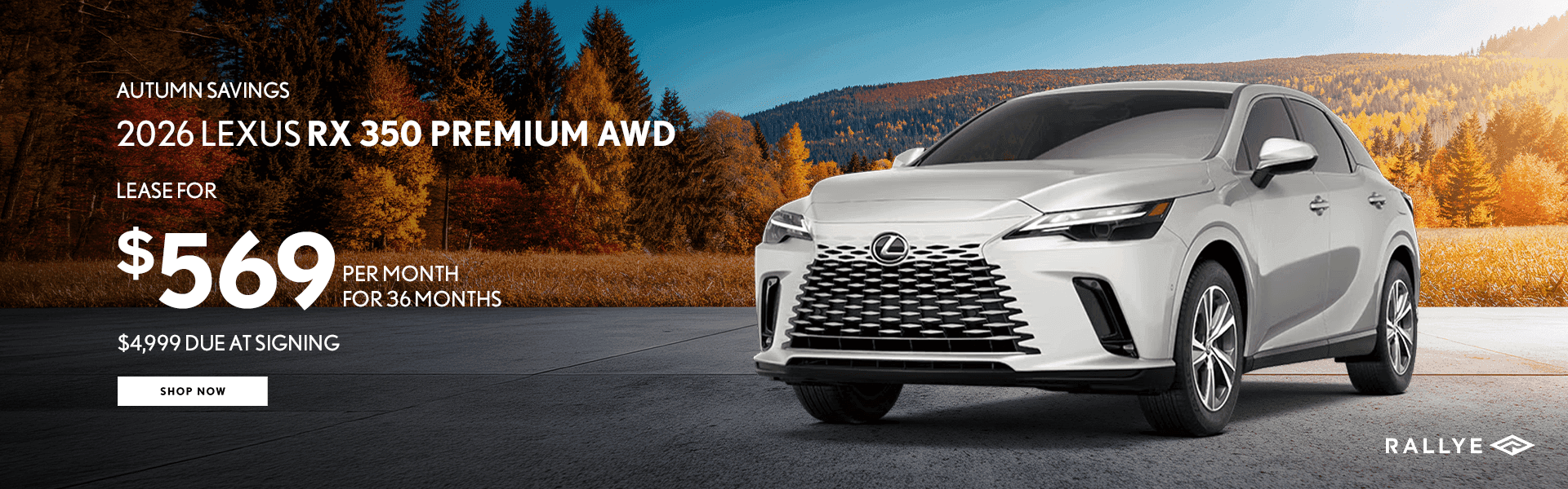 2026 Lexus RX 350 Premium AWD
