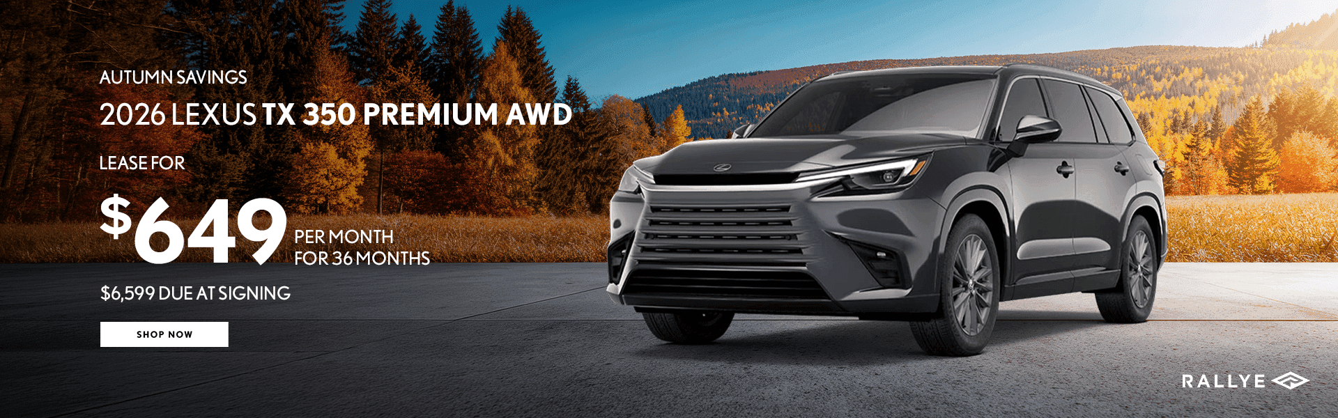 2026 Lexus TX 350 Premium AWD