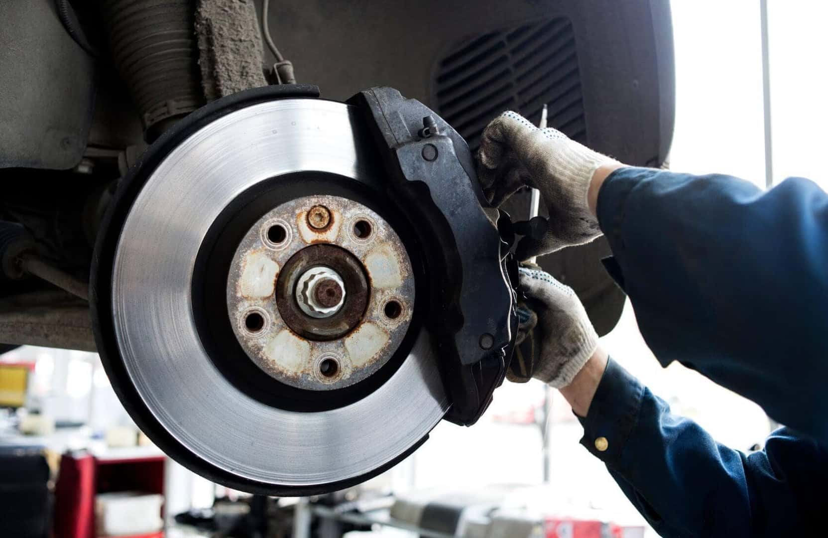 Clamping brake pad