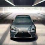 2020 Lexus ES driving in tunnel