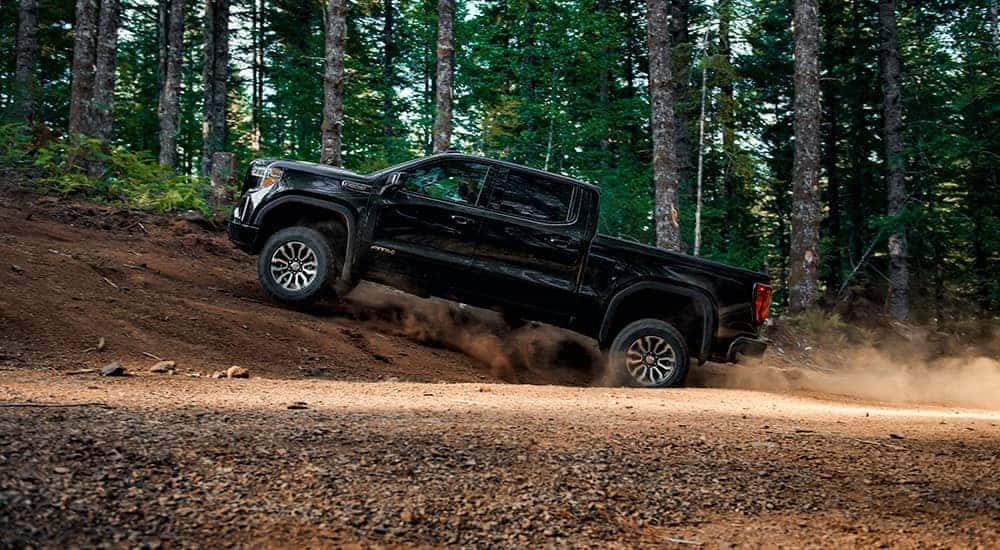 2019-GMC-Sierra-1500-AT4-Off-Road-in-the-Forest