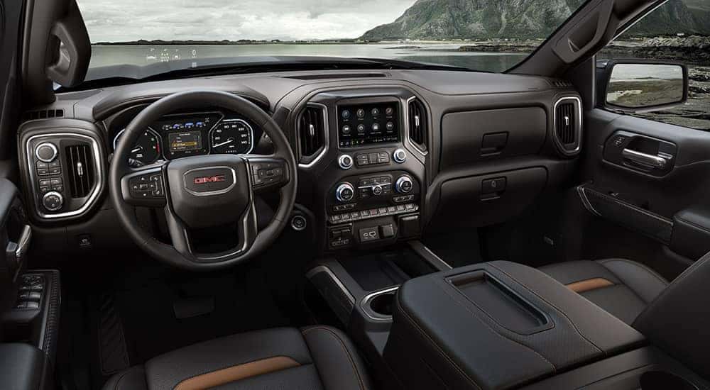 2019-GMC-Sierra-1500-AT4-dashboard