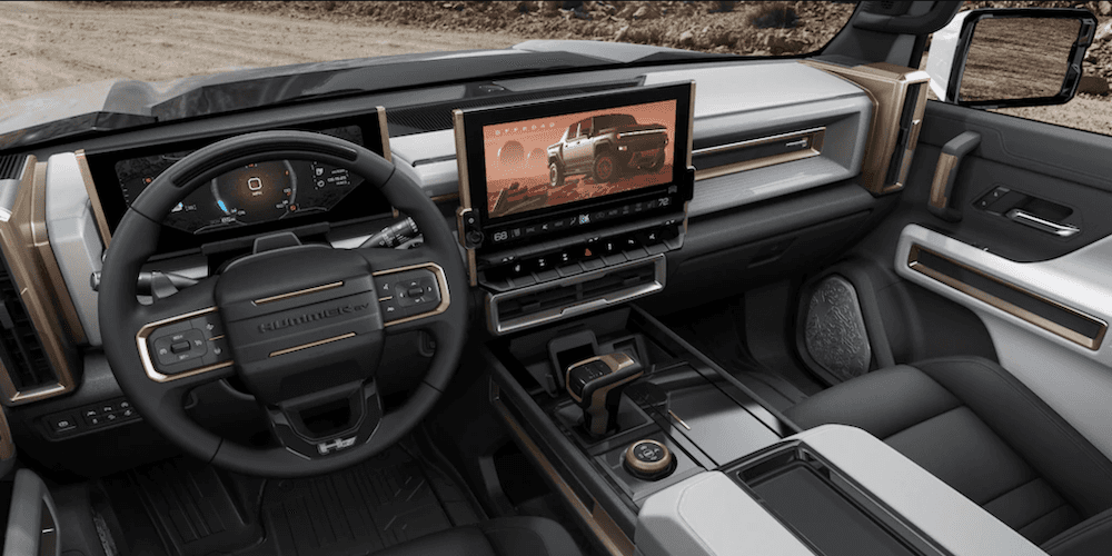 2020 gmc hummer preview interior dashboard