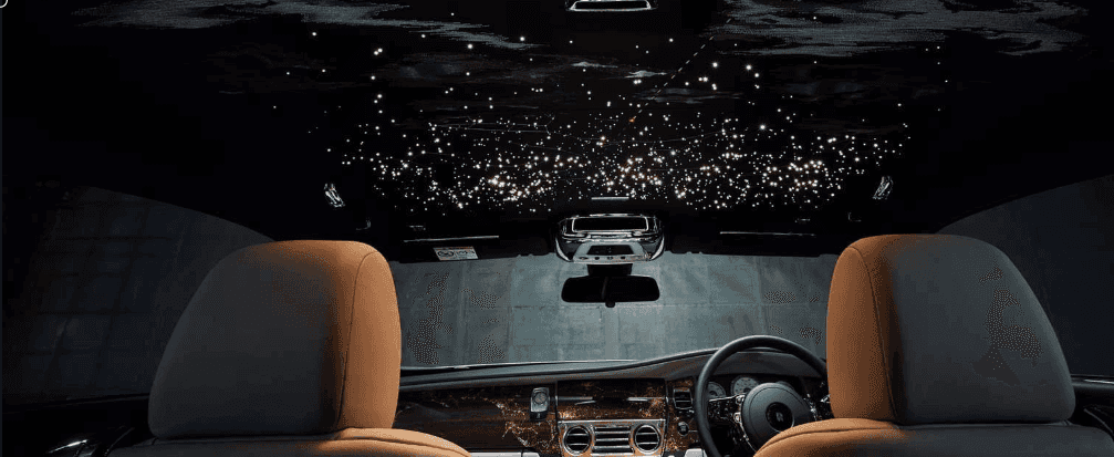 Stars lining the roof and GPS to read the road ahead Inside the new  235000 RollsRoyce Wraith  Daily Mail Online