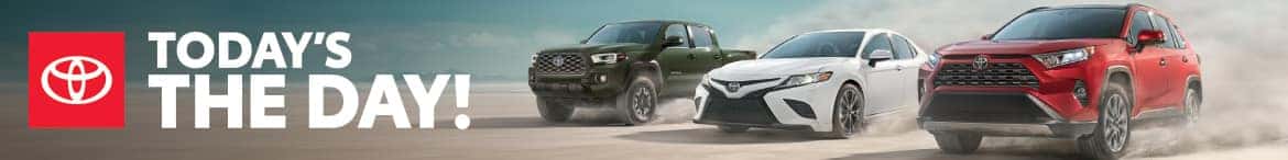Today's the Day at Sand Mountain Toyota