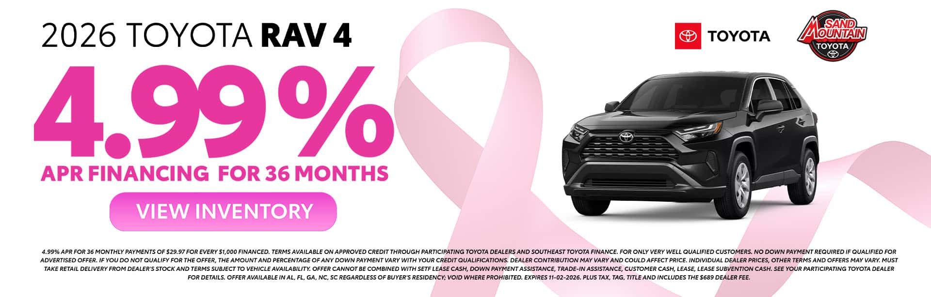 Toyota RAV4 Offer