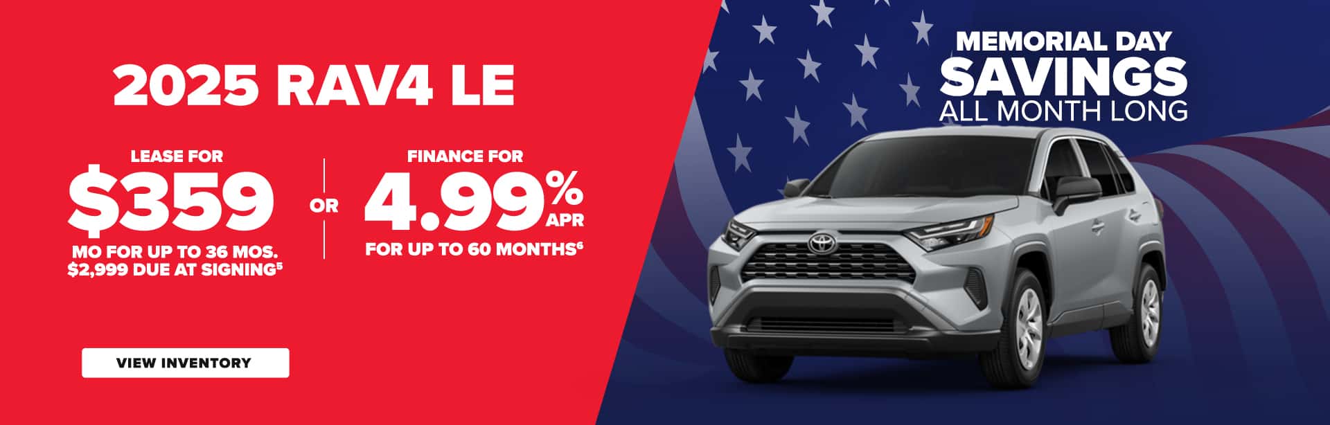 RAV4 Offer