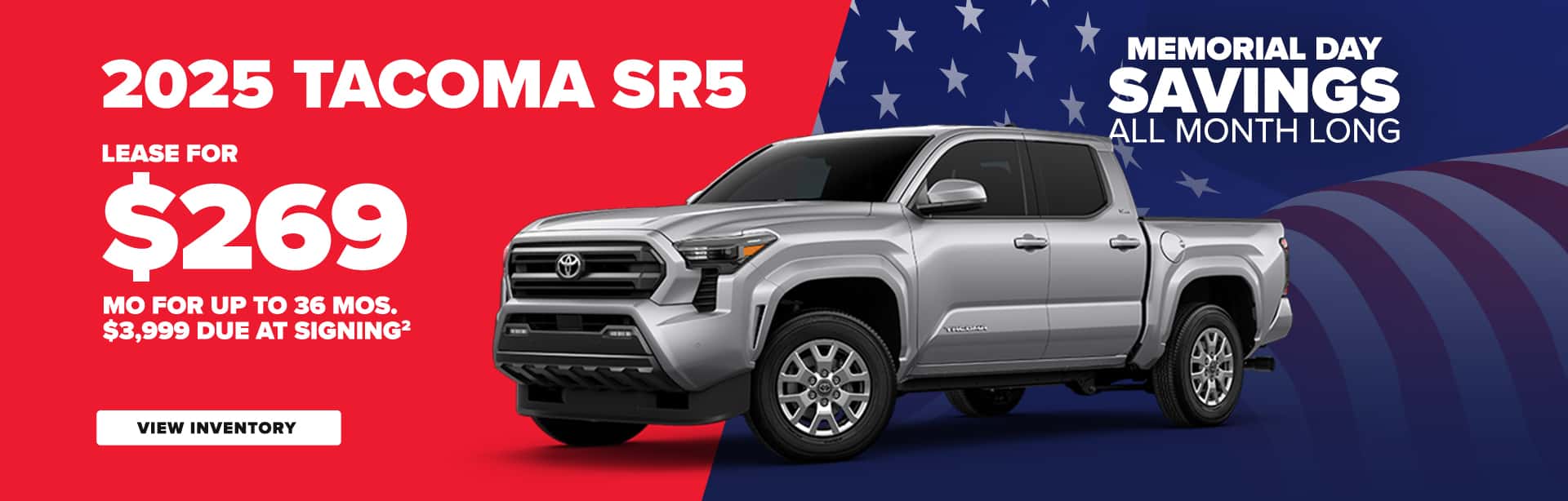Tacoma Lease Offer