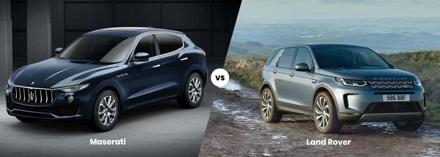 Maserati vs. Land Rover  Compare Luxury SUV Brands