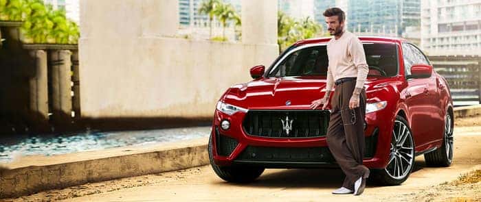 Maserati partners with David Beckham