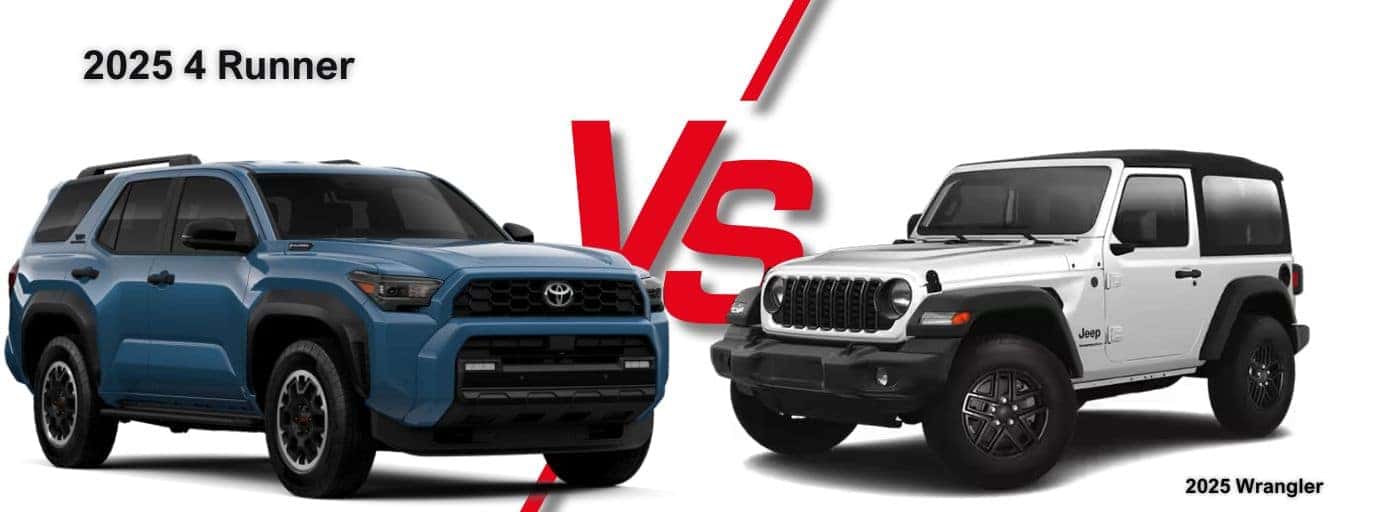 2025 Toyota 4Runner vs Jeep Wrangler