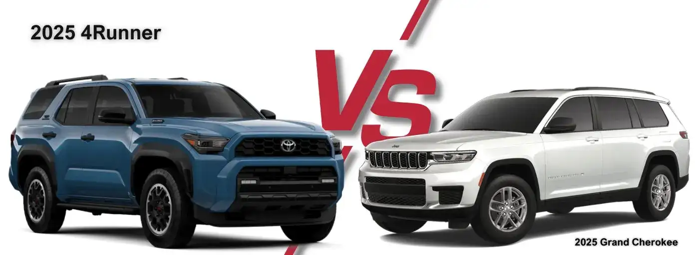 2025 Toyota 4Runner vs Jeep Grand Cherokee